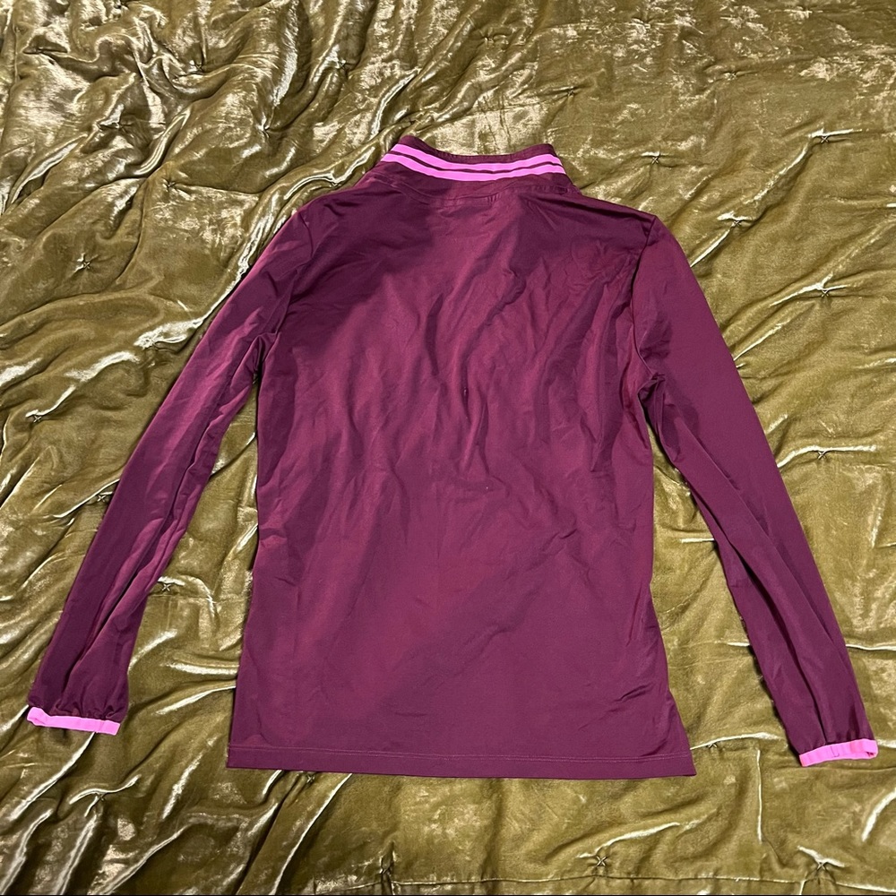 Pink Half Zip Pullover - image 2